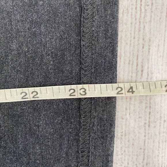 Mystree women M open front rouched top sleeveless cardigan top grey - Picture 9 of 9